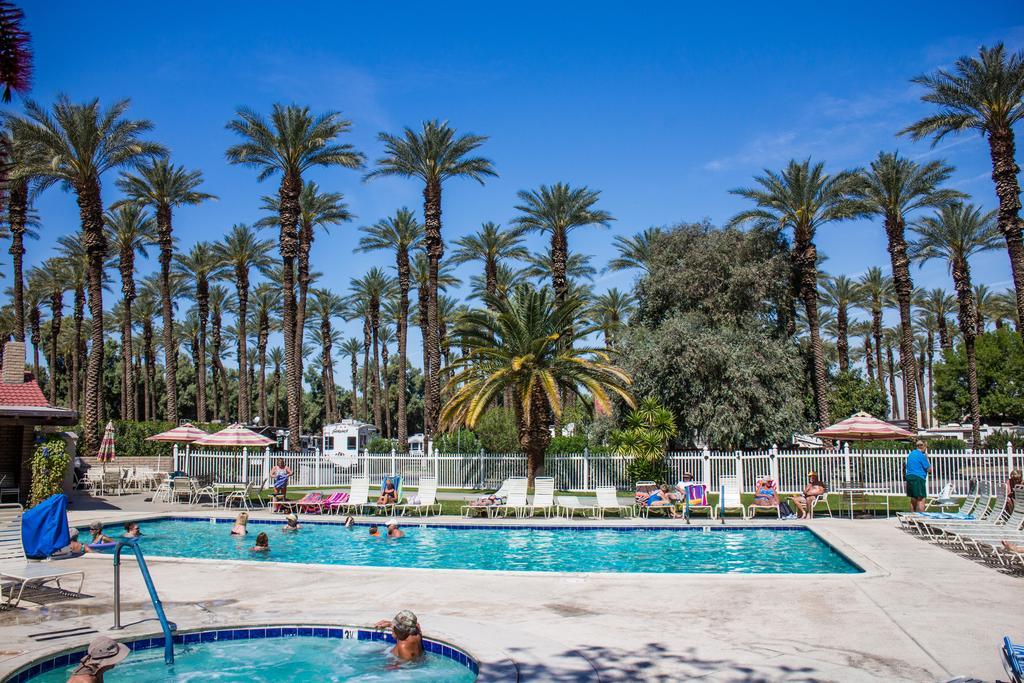 Palm Springs Camping Resort Cabin 3 Palm Desert Exterior photo